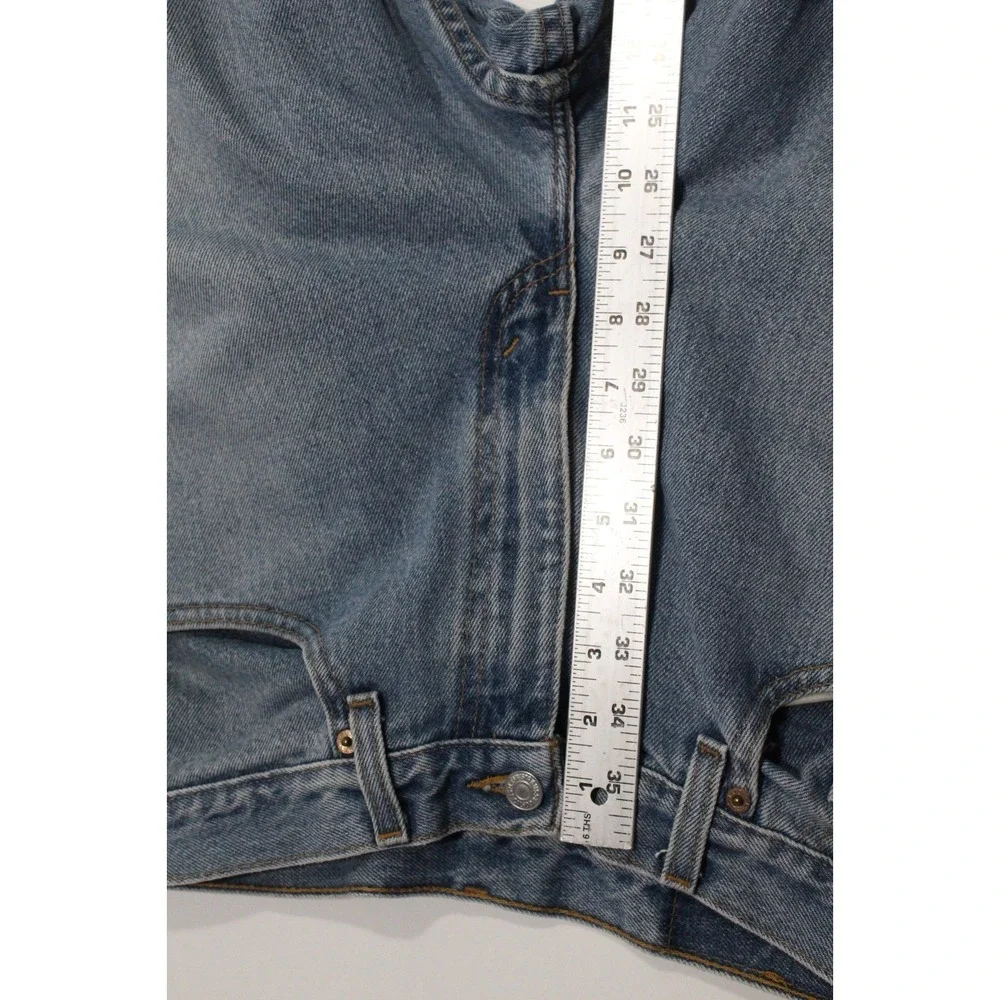 Vintage 90s Levis 550 Relaxed‎ Fit Blue Jeans Mens Size 34X36 Made in USA